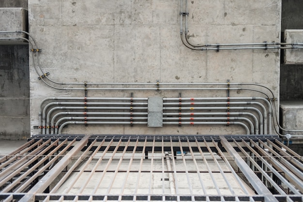 Premium Photo | Electrical conduit & pvc conduit