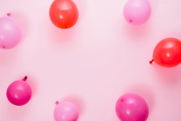 Pink Balloons Wallpaper