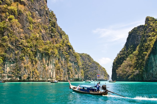 Premium Photo | Emerald lagoon at phiphi island phuket, thailand