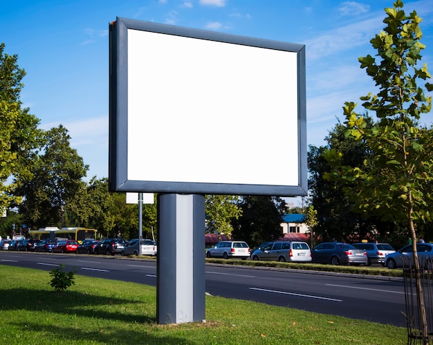 Premium Photo | Empty billboard