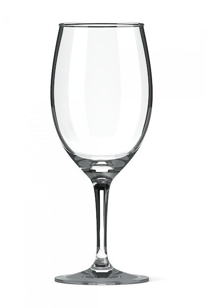 Download Empty wine glass | Premium Photo