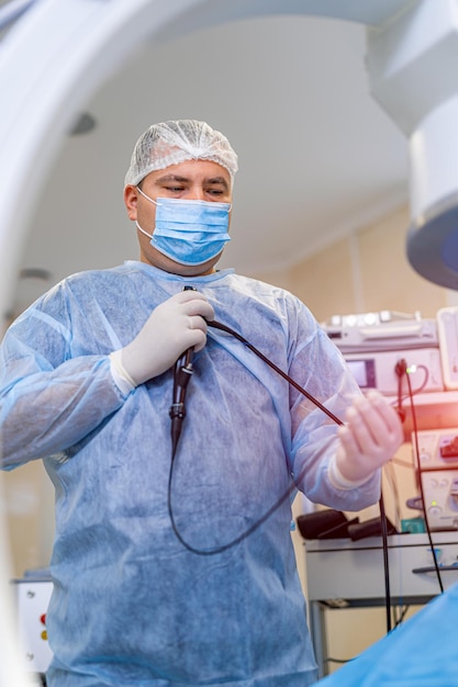 Premium Photo | Endoscopic Examination Conducted In The Hospital ...