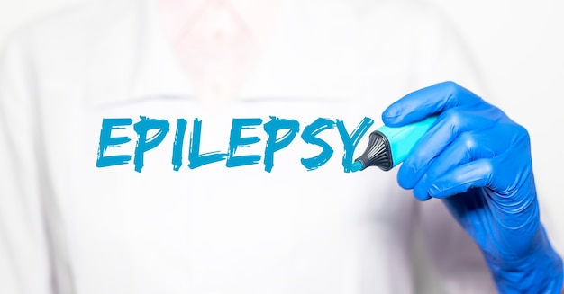 Premium Photo | Epilepsy word concept. epileptic disease and diagnosis.