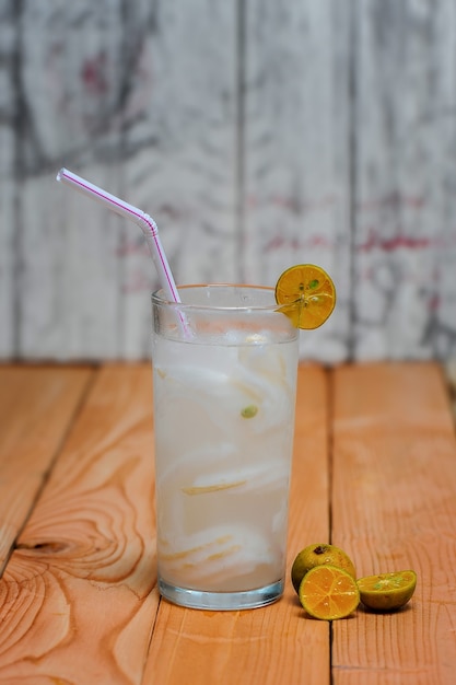 Premium Photo Es Kelapa Muda A Drink That Is Liked By Indonesians Is Perfect For Drinking In 