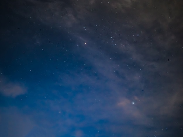 Premium Photo Evening Night Sky With Star And White Cloud On The Mountain