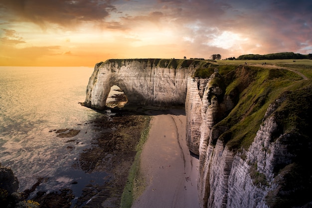 Free Photo Falaise Etretat