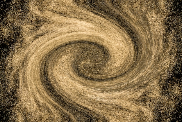 幻想的な抽象的な壁紙 スターダスト 渦巻銀河 プレミアム写真