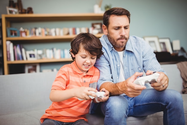 father and son video game