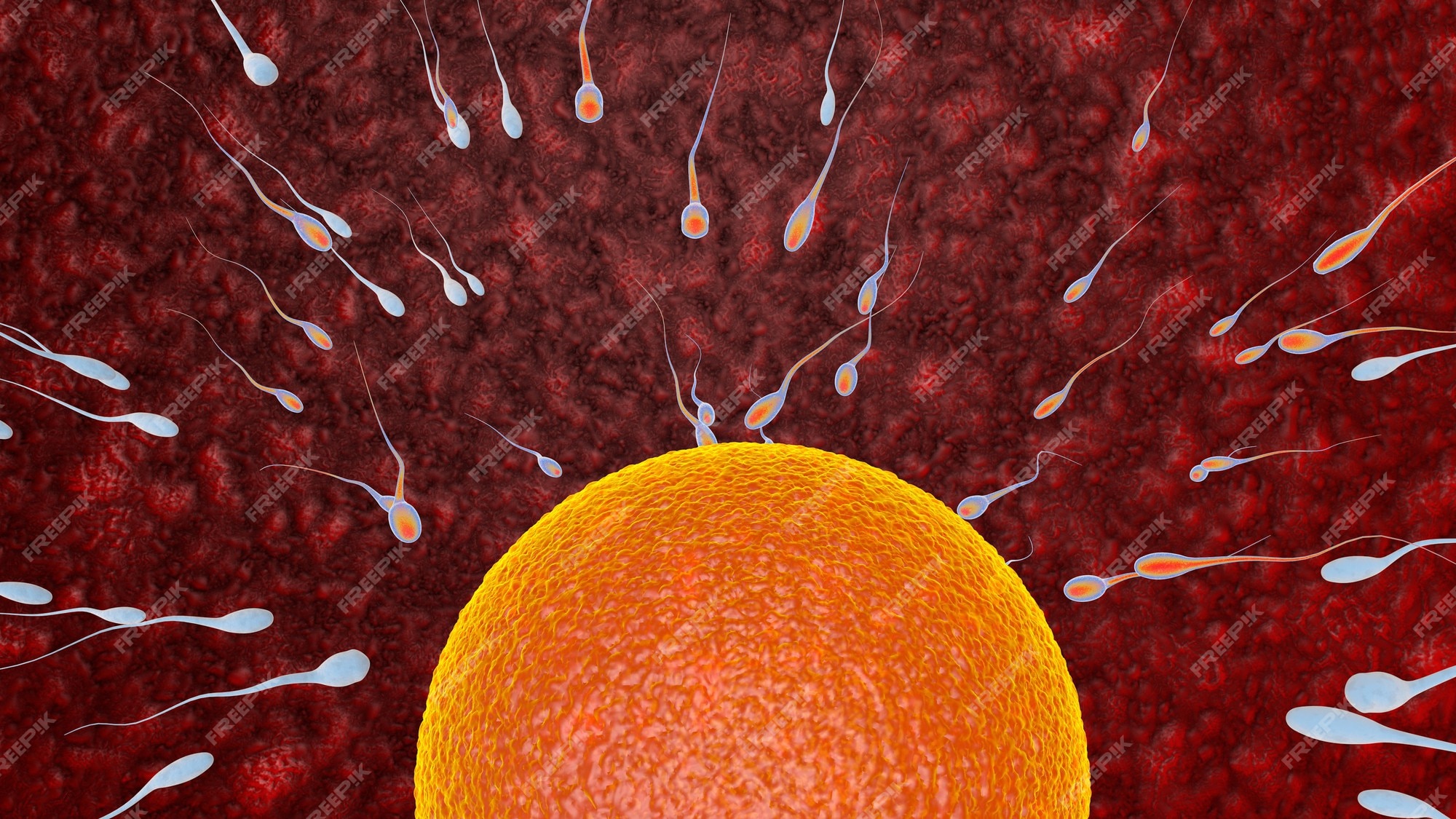 Premium Photo | Fertilization is the fusion of haploid gametes egg and ...