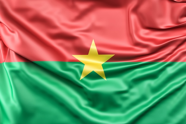 Free Photo | Flag of burkina faso