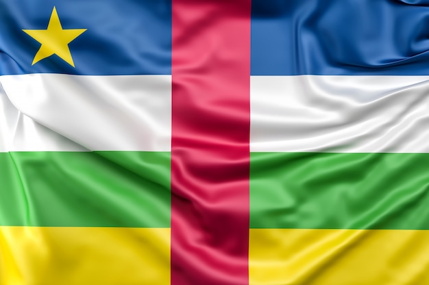 Download Free Photo | Flag of central african republic