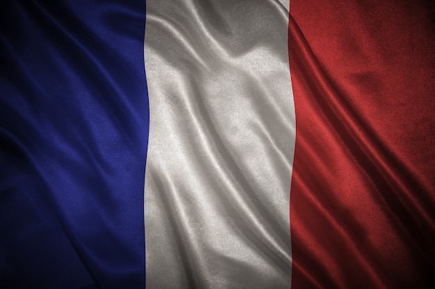 Premium Photo | Flag of france