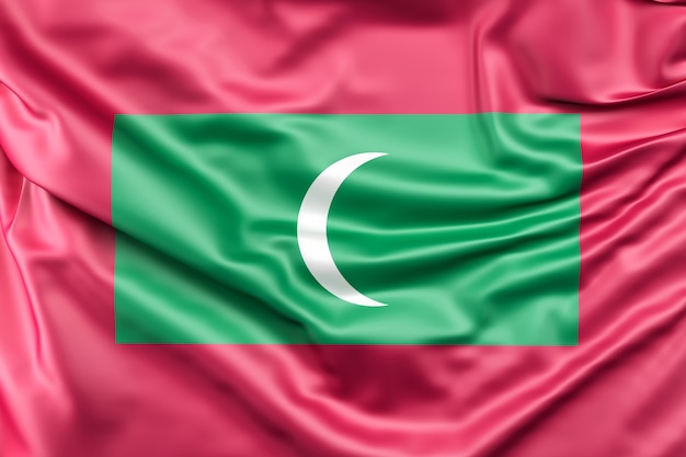 Free Photo | Flag of maldives