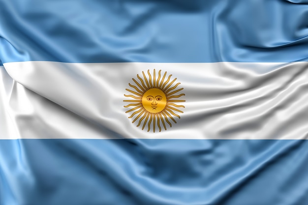 アルゼンチンの国旗 無料の写真