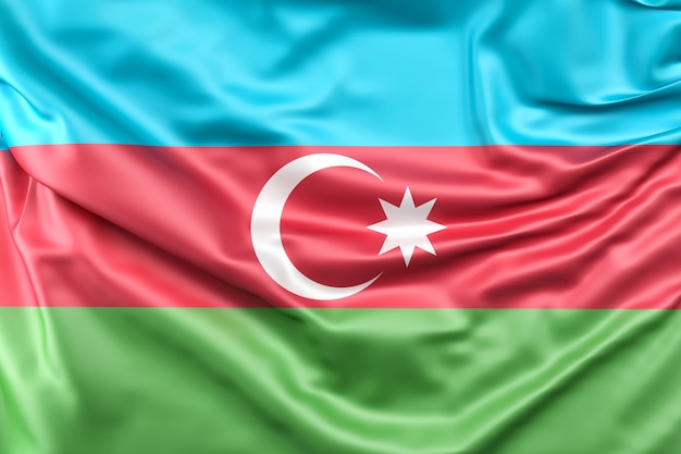 Азербайджан Флаг И Герб Фото