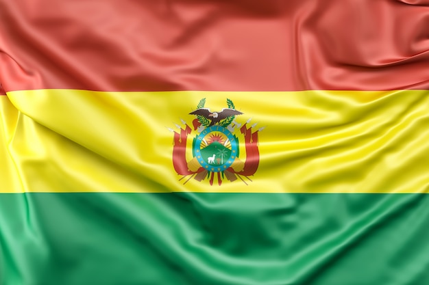 ボリビアの国旗 無料の写真