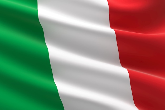 Флаг Италии Фото