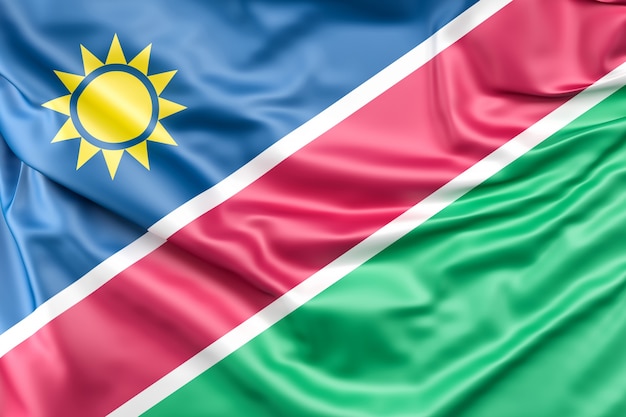 ナミビアの国旗 無料の写真
