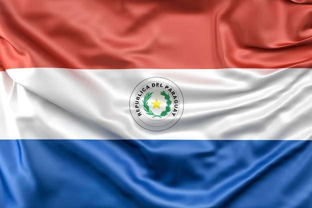 パラグアイの国旗 無料の写真