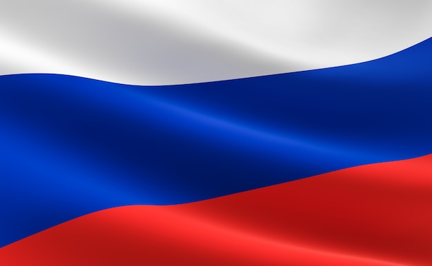 Фото на фоне флага россии фотошоп
