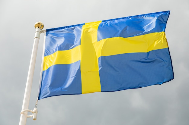 Флаг Швеции Фото