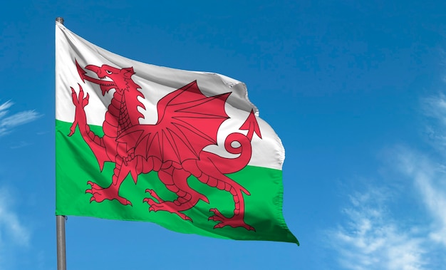 Флаг Wales Фото