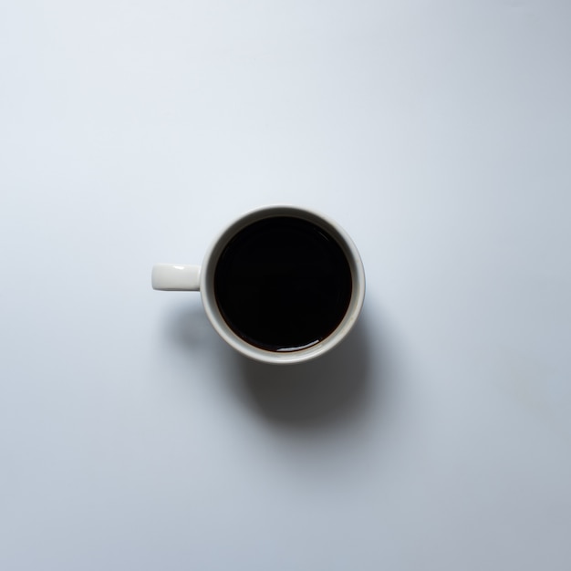 Premium Photo | Flat lay coffee cup