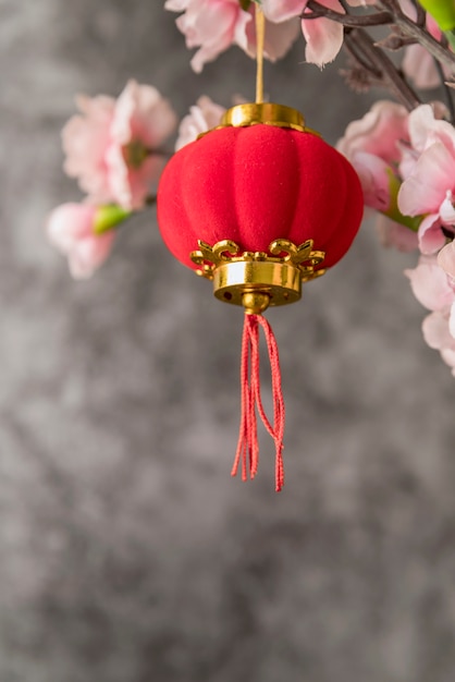 Free Photo | Floral chinese new year decoration