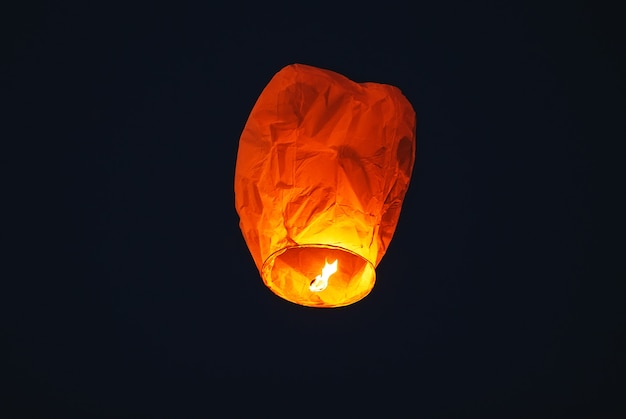 lantern in the dark