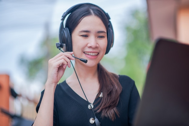 headset with microphone for work from home