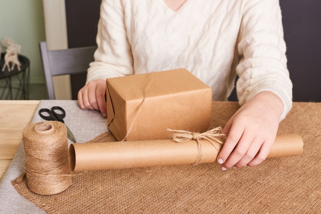 natural wrapping paper