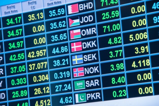 foreign currency exchange