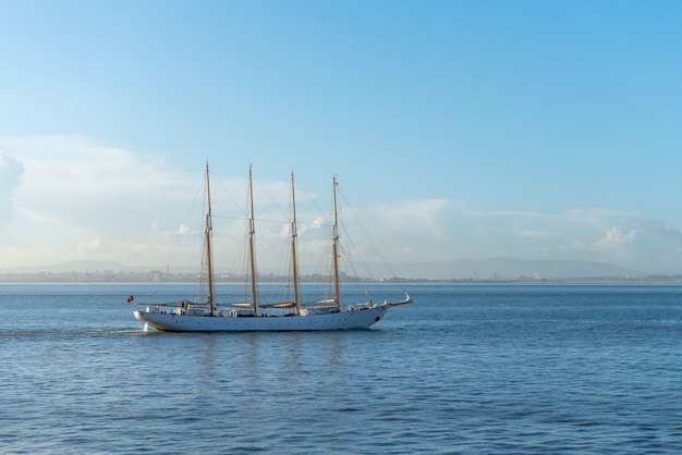 sailboat with 4 masts