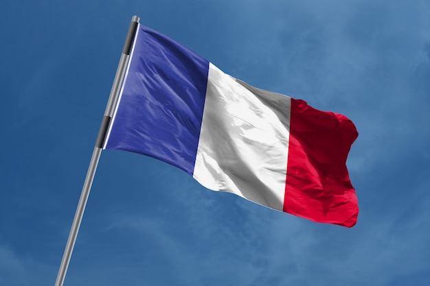 Premium Photo France Flag Waving