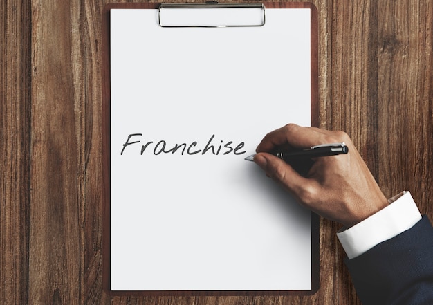 Franchise growth corporate business branch retail concept Free Photo