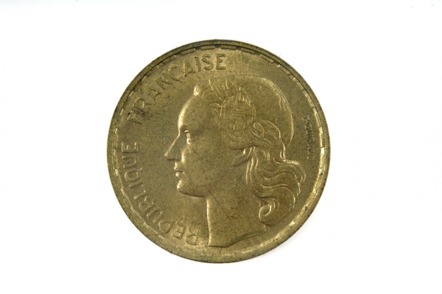 世紀のフランス通貨50フラン プレミアム写真