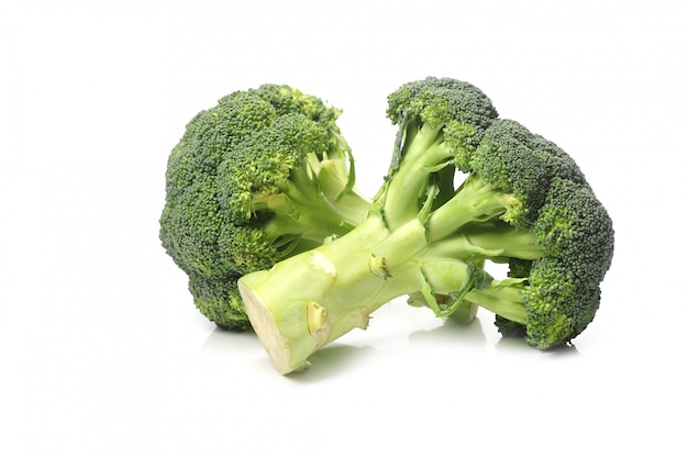 Fresh broccoli isolated Free Photo