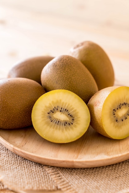 Free Photo | Fresh golden kiwi