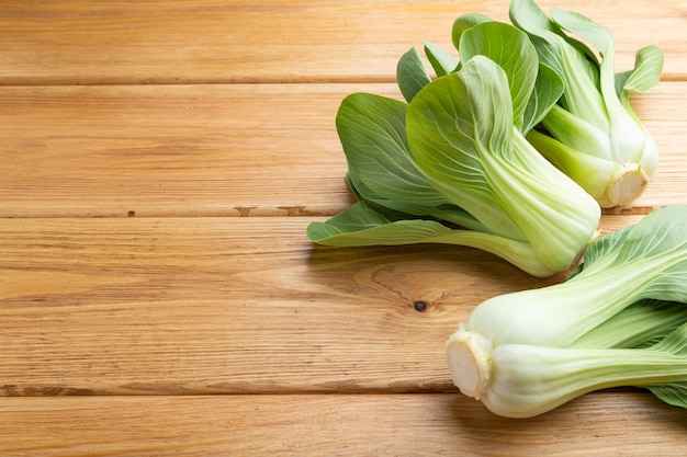 Premium Photo Fresh Green Bok Choy Or Pac Choi Chinese Cabbage