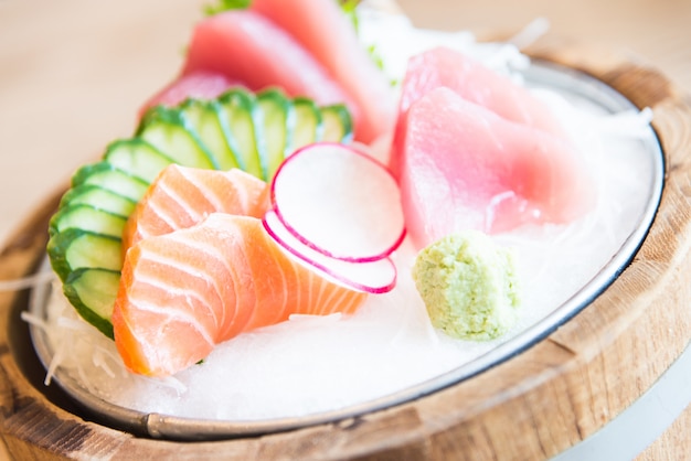 Free Photo | Fresh sashimi fish