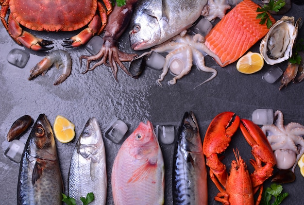 Premium Photo | The freshest seafood for every taste