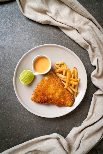 Premium Photo Fried Fish And Chips