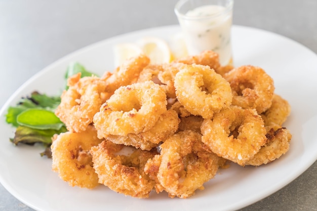 Free Photo | Fried squid (calamari rings)