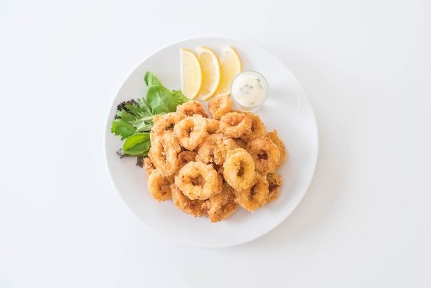 Free Photo | Fried squid (calamari rings)