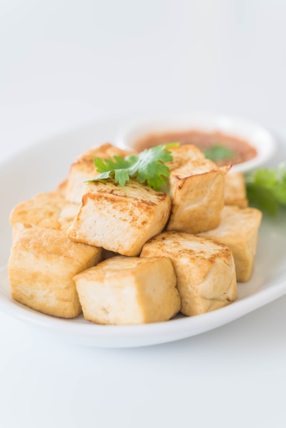 Free Photo | Fried tofu