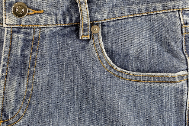 Front pocket of jeans. Photo | Premium Download