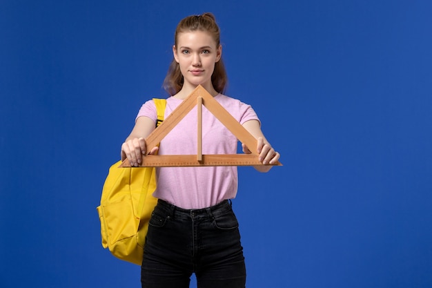 triangle figure woman