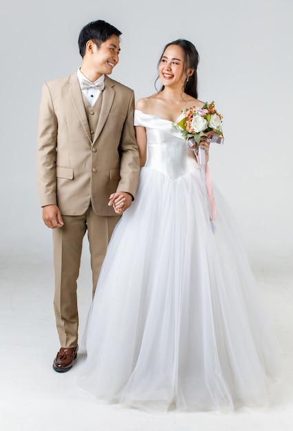 man wearing wedding dress