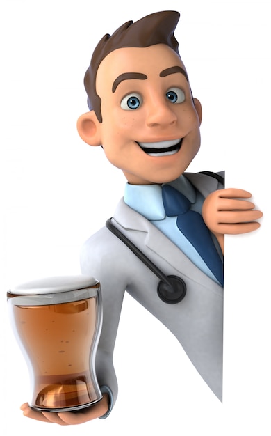 premium-photo-fun-doctor-animation