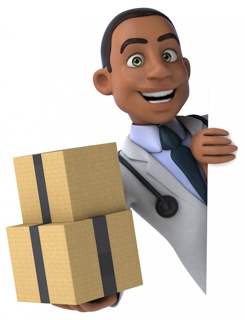 premium-photo-fun-doctor-animation